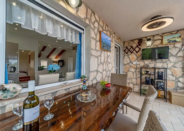 Stone House Blaca - Two Bedroom Stone House With Terrace And Sea View Blato (Korcula)